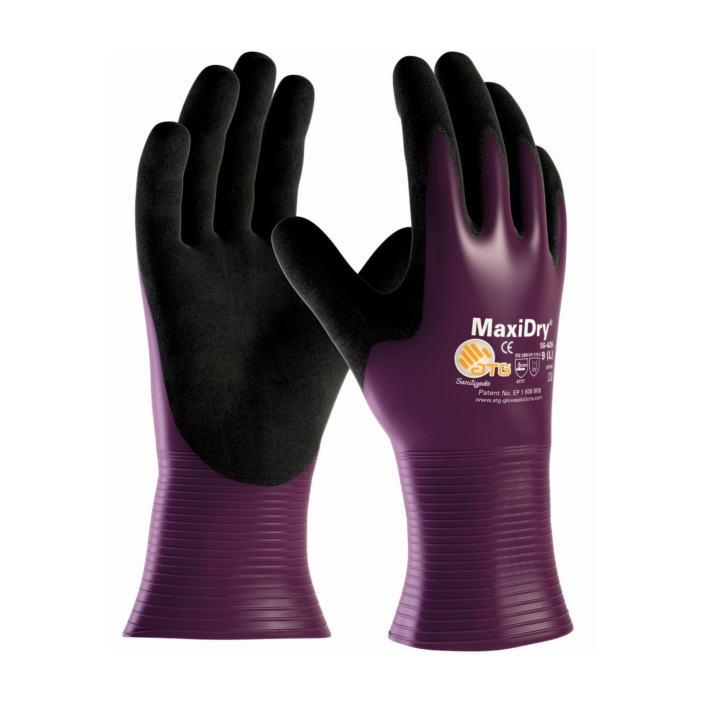 ATG MAXIDRY FULLY DIPPED NITRILE - Chemical Resistant Gloves